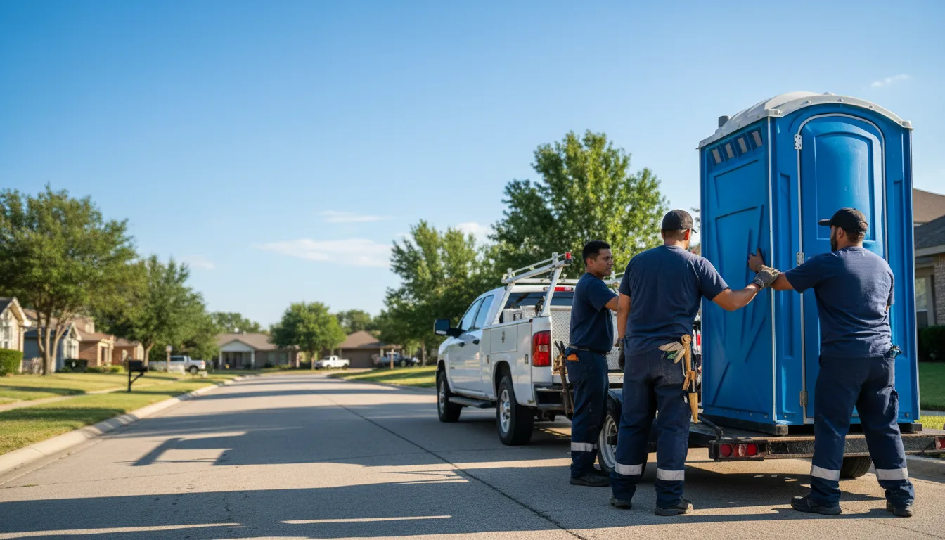 Portable Toilet Rental in Rock, MI near me